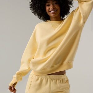 Aerie Cloud Fleece Oversized Crew Neck Sweatshirt